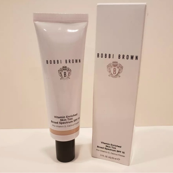 Bobbi Brown Vitamin Enriched Skin Tint Broad Spectrum SPF 15 Fair 1 1.7 Fl Oz - Picture 8 of 8